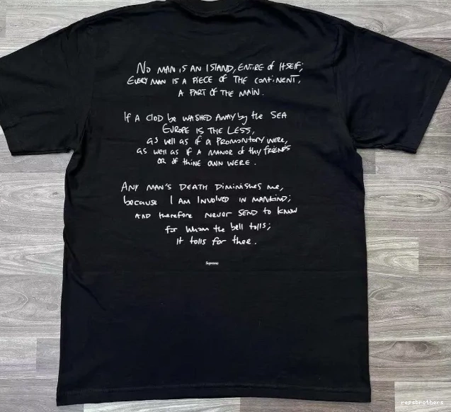 Island S L TEE Printed RULE Sleeve TEE M Black FW23 Devil's CORTEIZ WORLD THE Short XL 0504